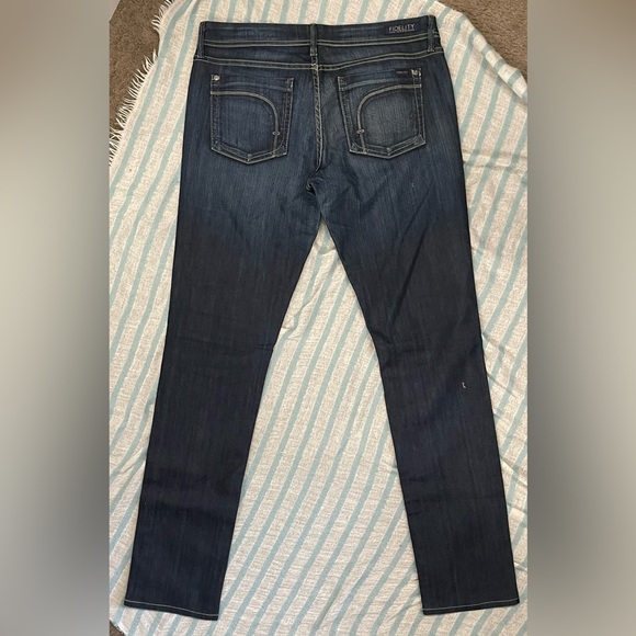 Fidelity Denim Dark Wash High Rise Skinny Jeans - Size 31 - New Without … - Picture 2 of 7